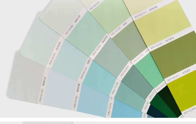 多乐士色卡175种色彩dulux经典色扇标准油漆涂料乳胶漆cp5 漆cp5调