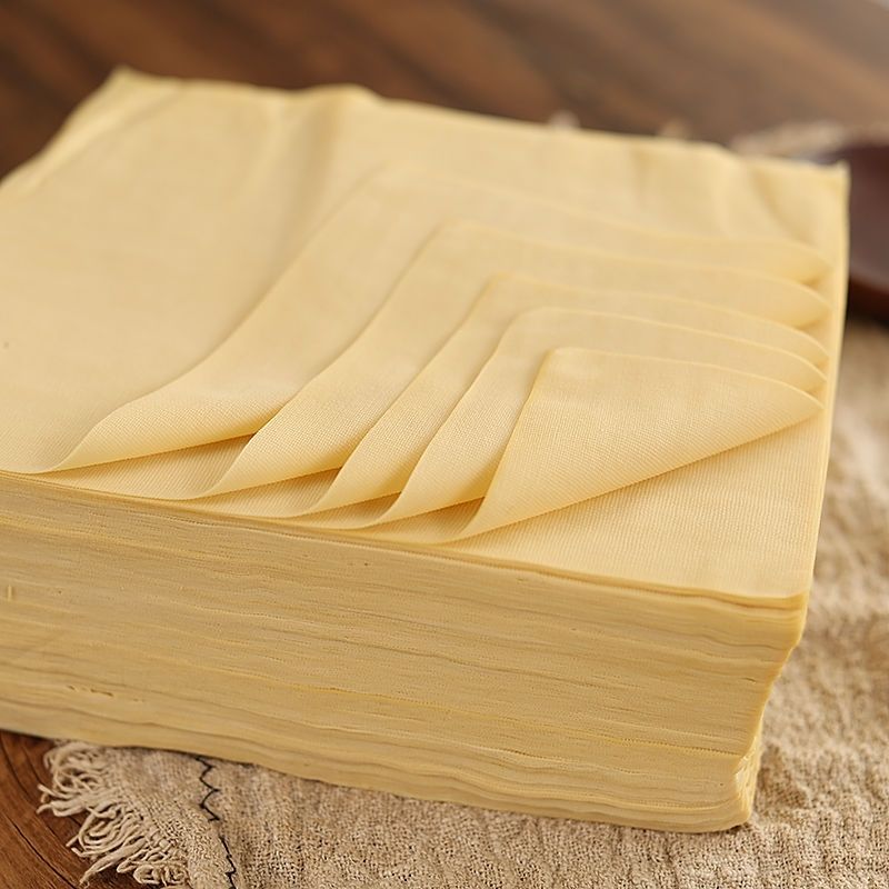 特产新鲜豆腐卷千张结豆腐皮结手工素食火锅卤水百叶卷4斤香百叶厚