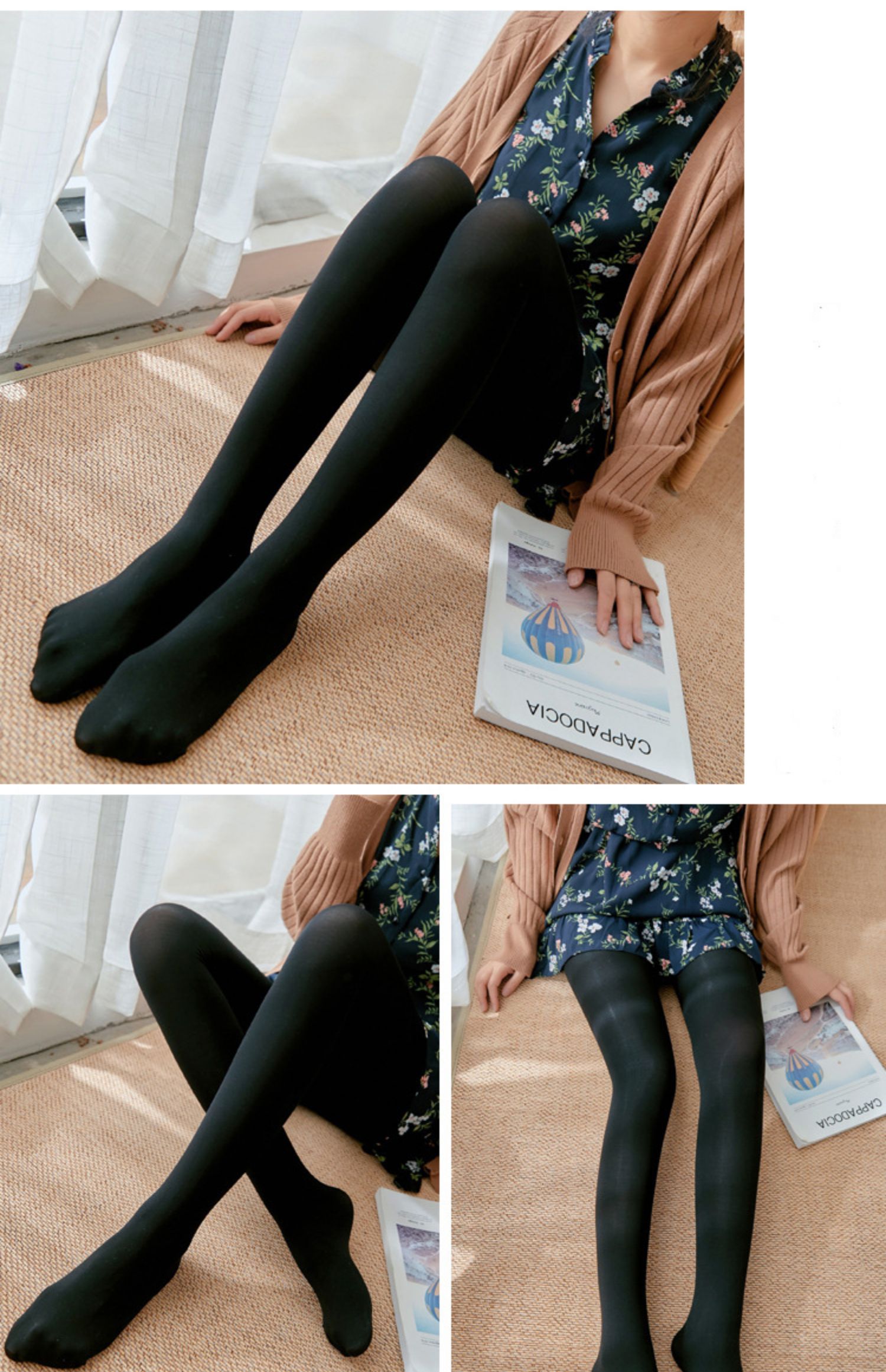 浪莎秋冬新品肉色打底裤女春秋薄绒外穿网红同款不连脚可乐袜丝袜夏天