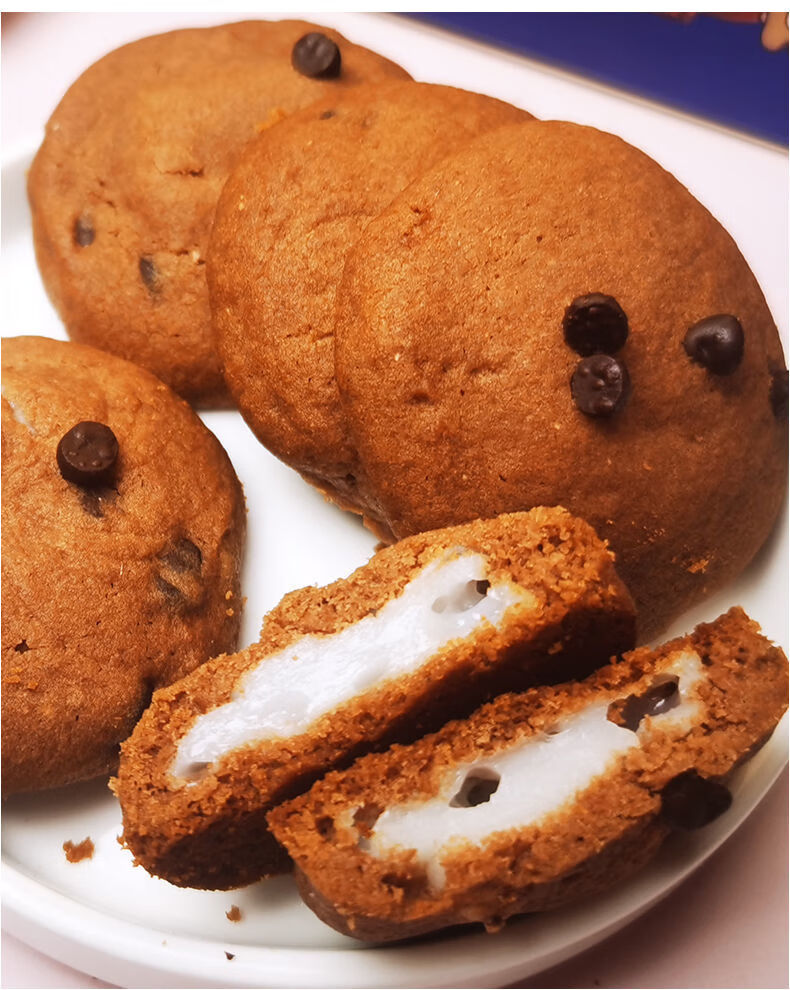 京喜好物荐韩国风味青佑麻薯夹心曲奇糯米滋打糕年糕糕点点心饼干