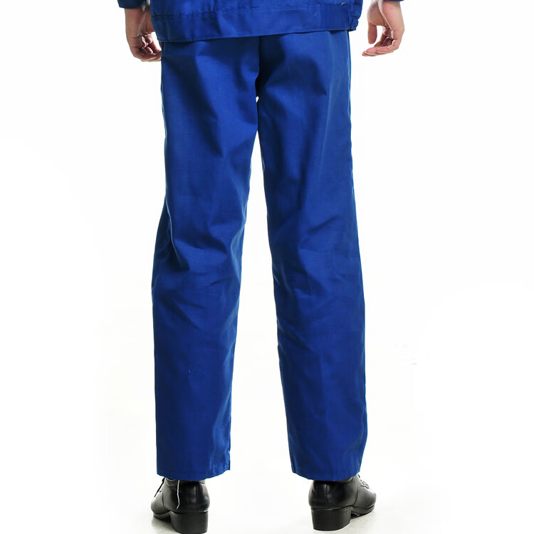 裤男工作服裤子汽修劳保裤男工裤工装制服 宝蓝色【4个大口袋裤子】