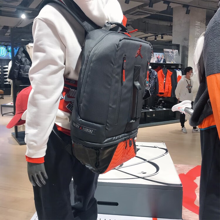 nike耐克air jordan aj11运动双肩背包电脑书包男dv1872-010 dr8061