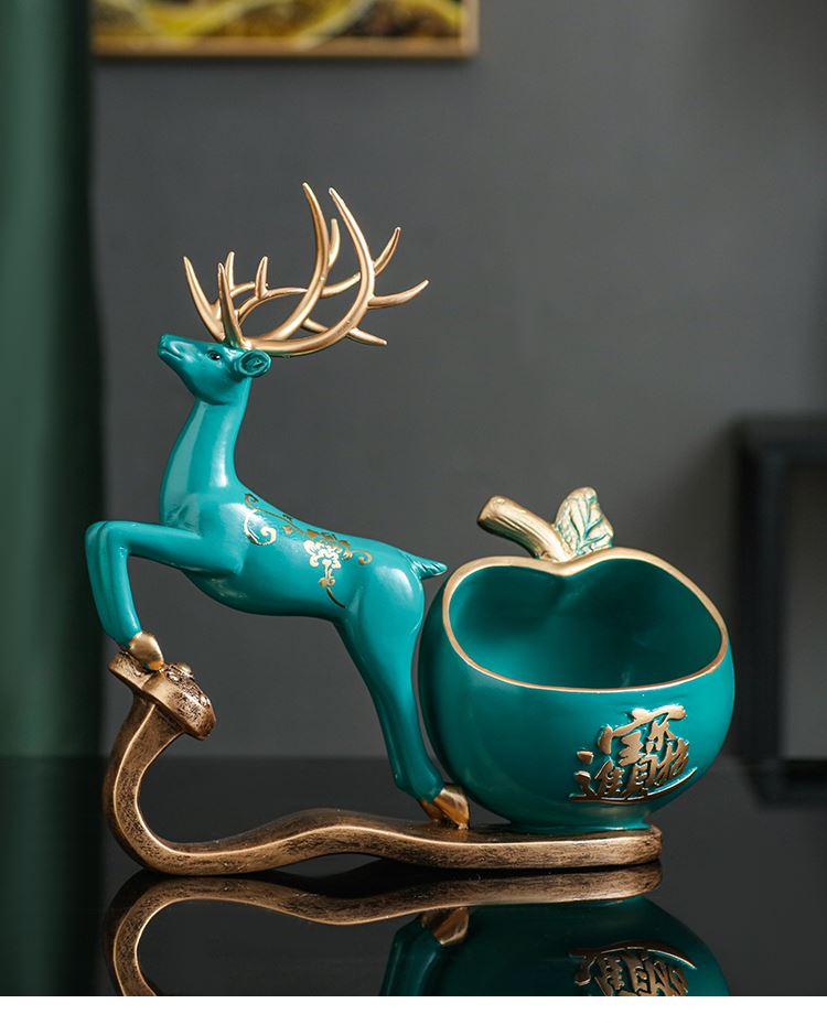 轻奢高端艺术感摆件家居饰品创意摆设个性玄关寓意好新家装饰品北欧