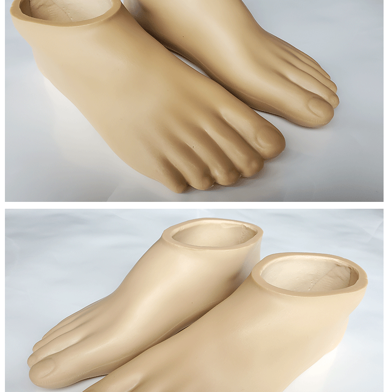 碳纤储能脚聚氨酯脚套奥托博克奥索假肢通用福力达脚套大腿假肢小腿