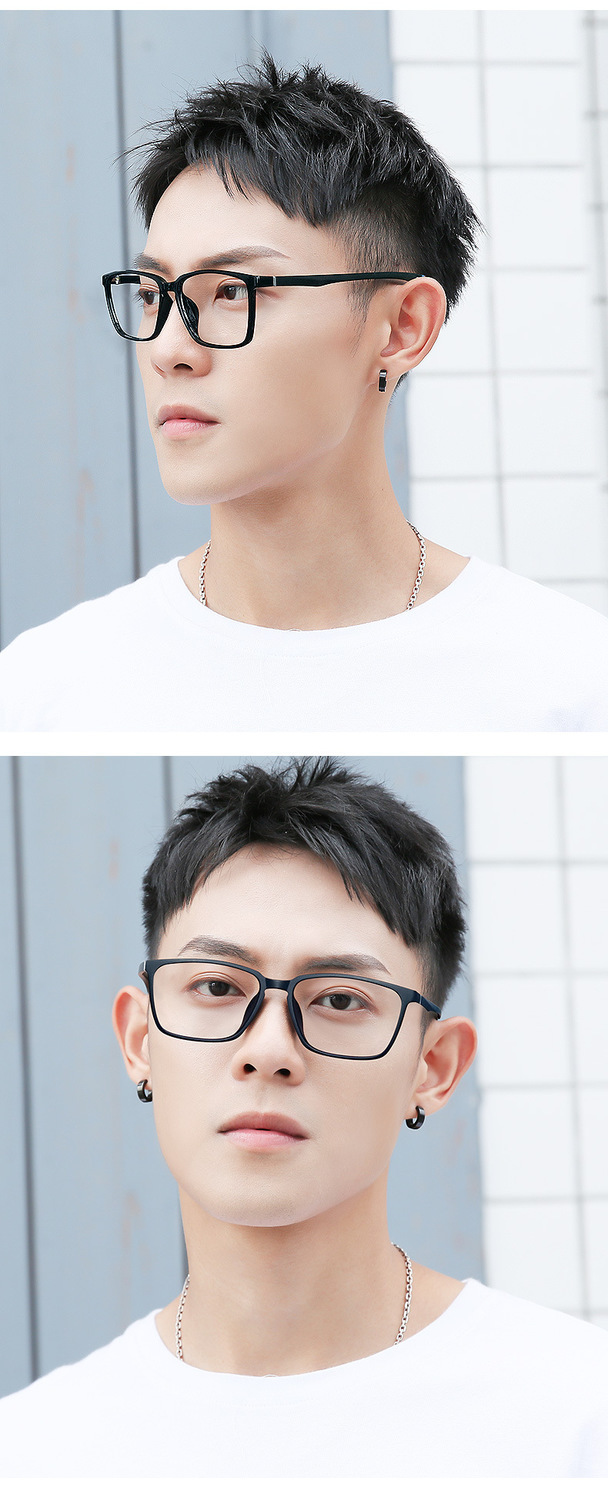 佐圣菲新款近视镜男篮球眼镜运动防滑防撞学生全框眼镜tr90眼镜女舒适