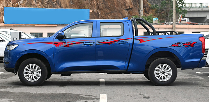 爱温适用于19-20款长城炮车身彩条拉花皮卡车个性改装贴纸炮腰线车贴