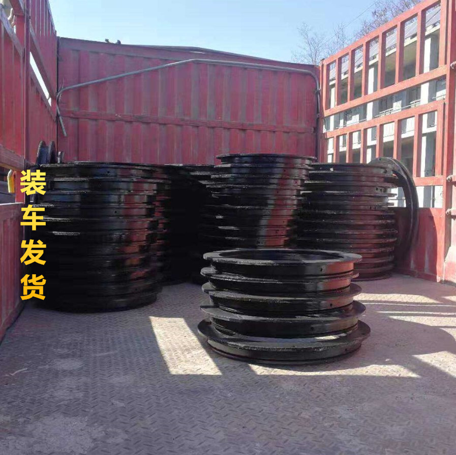 麦桑荷牵引挂车拖车小转盘总成农用拖拉机翻斗房车平板转向磨盘回转