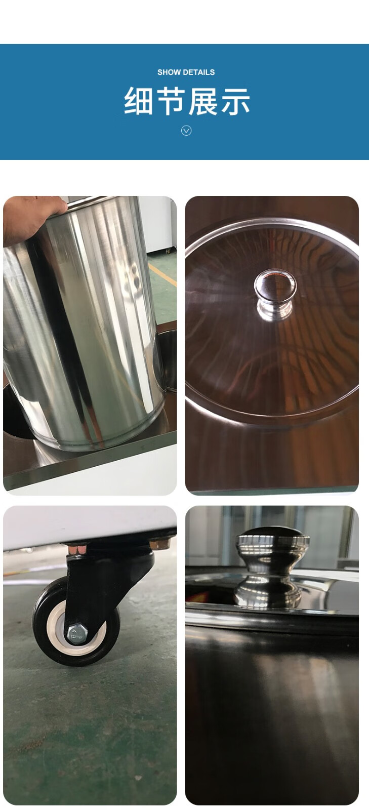 亿骁 保温商用韩式冷面汤制冷机结冰碴 不锈钢冰桶冷面冰桶 桶(一个44