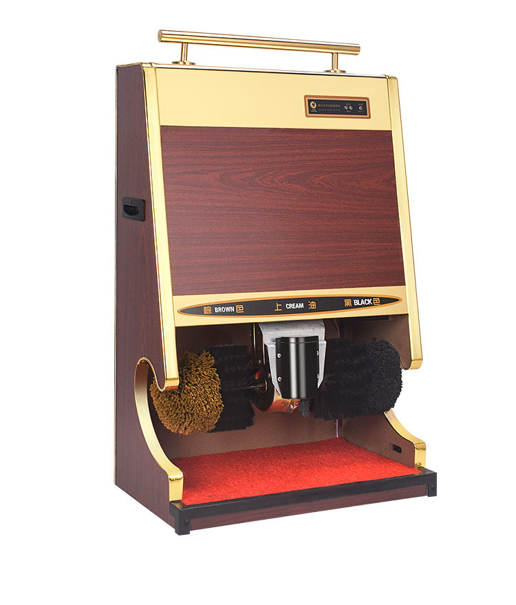 全自动擦鞋机器家用商用电动感应擦鞋机公用酒店大堂商场刷鞋机器步步