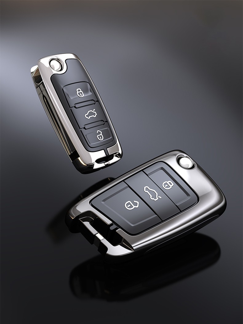 适用1718192021年大众凌渡钥匙套22新款凌度l炫辣热辣版汽车钥匙包扣