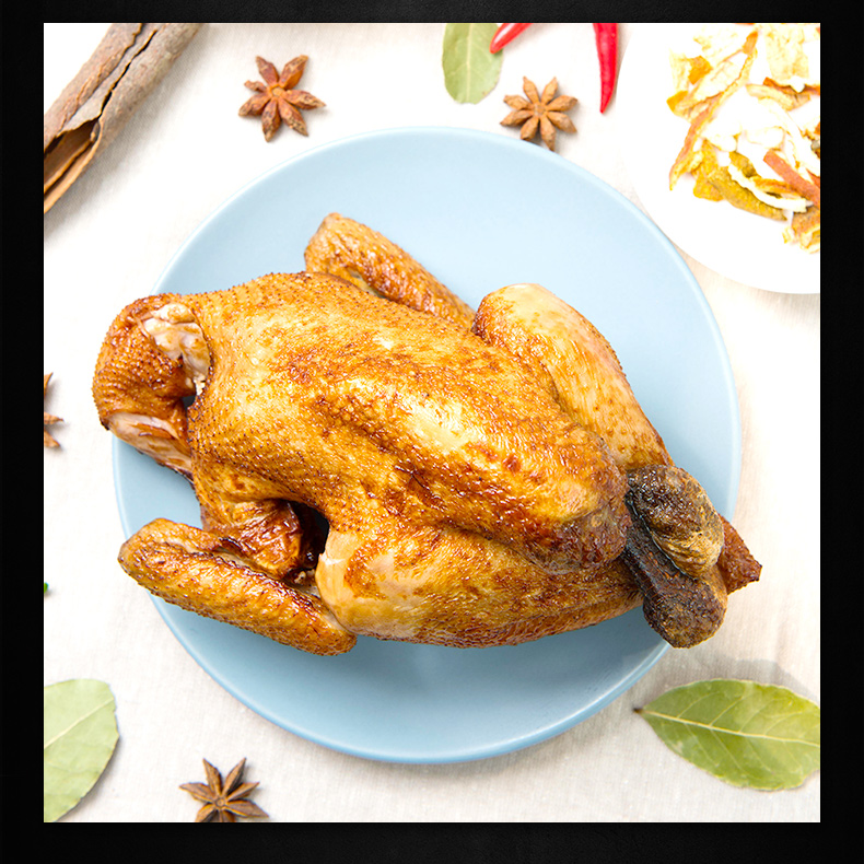 南农大黄教授烧鸡整只装扒鸡真空农科院熟食开袋即食南京农业大学加量