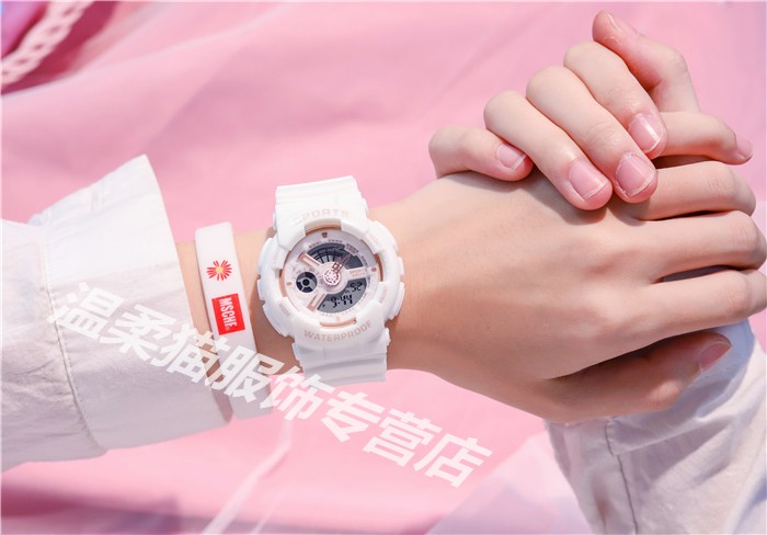 乔丹中国专卖小清新初高中女生手表我的时代你艾情李一桐同款手表ins