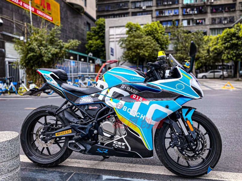 工马定制 适用于春风250sr贴纸贴花版画全车个性改装拉花防水贴膜保护