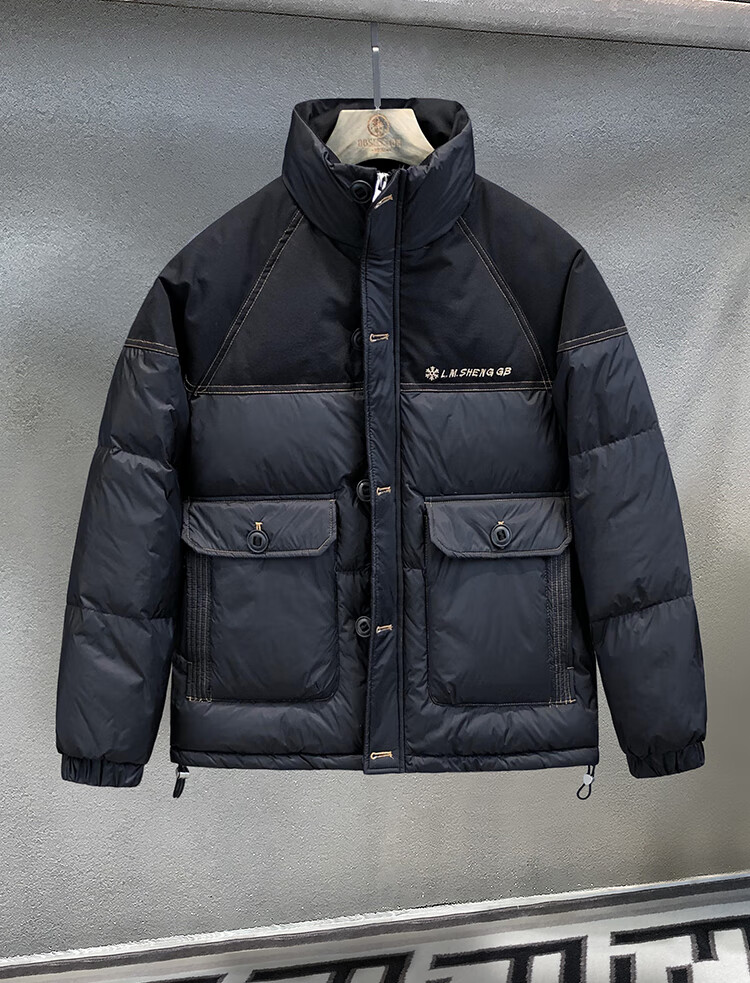 吉普嘉兴平湖产地新国标极寒羽绒服男高端专柜店潮牌轻薄羽绒服男冬季