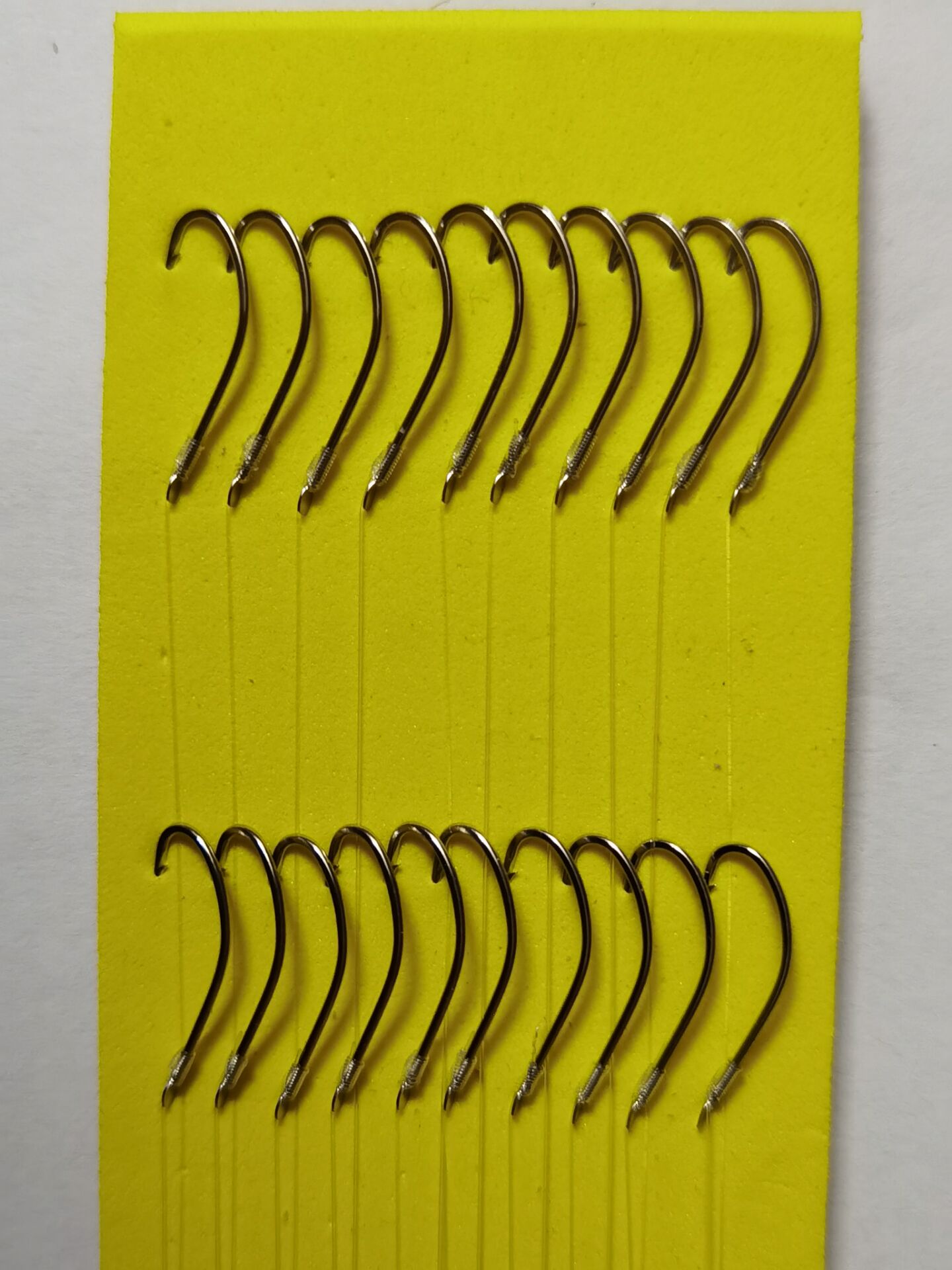 亿家丰 秋田狐白狐金袖子线双钩野钓鱼钩绑好的子线有刺小鱼钩白条