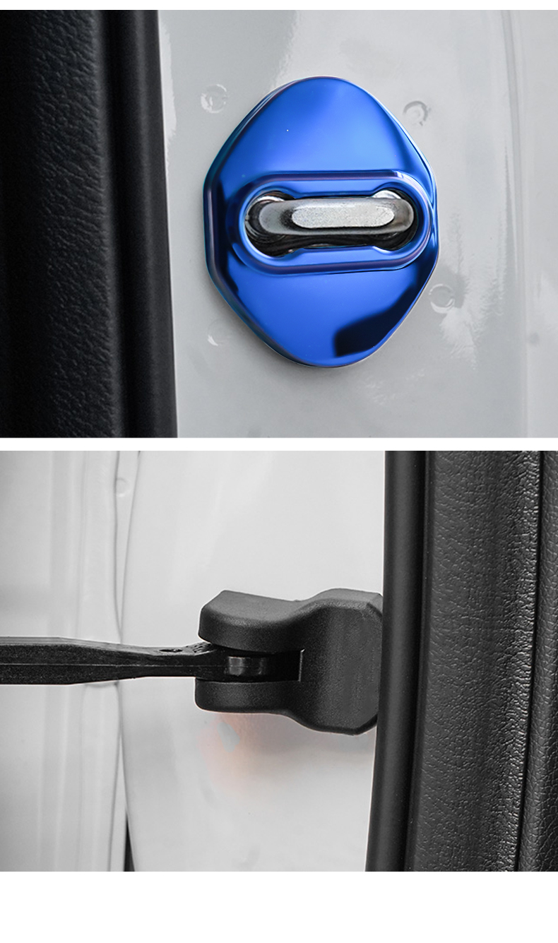 门锁盖【黑钛色】4个装 星越l专用