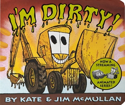 im dirty 垃圾车来了快乐工作的垃圾车 2册合售 儿童启蒙》【摘要