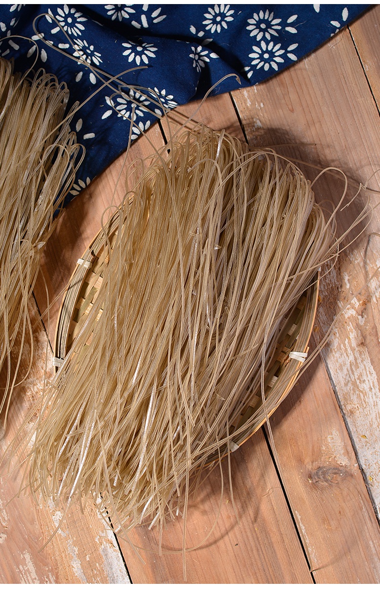 江西吉安特产农家手工粉条自制红薯粉正宗地瓜粉条粉丝 2斤【图片