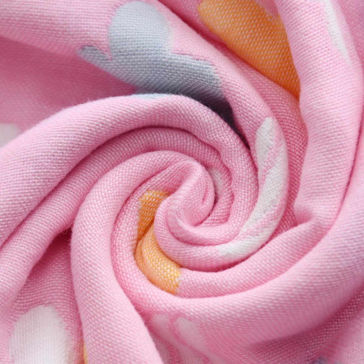 诺福佳 6层纱布毛巾大人用纯棉洗脸男女柔软吸水不掉毛小毛巾方巾儿童