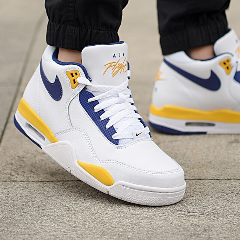 耐克(nike)男鞋秋季flight legacy缓震气垫鞋时尚运动鞋aj4兄弟款休闲