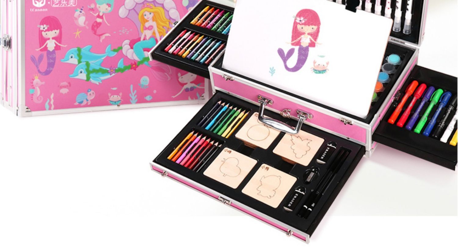 六一儿童节礼物送女生生日礼物表白水彩笔安全可水洗套盒儿童画笔套装