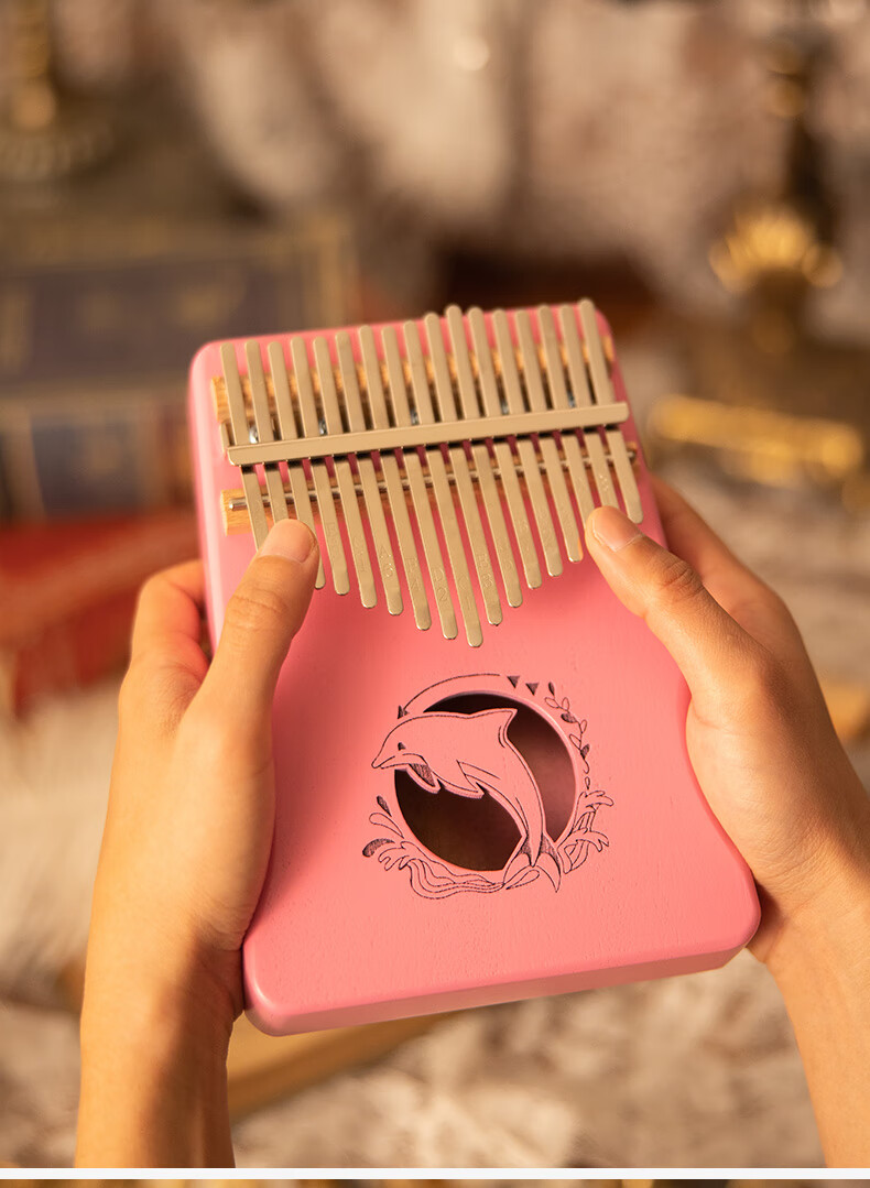 拇指琴高颜值高颜值拇指琴卡林巴琴21音五指钢琴女生初学者手指琴指姆