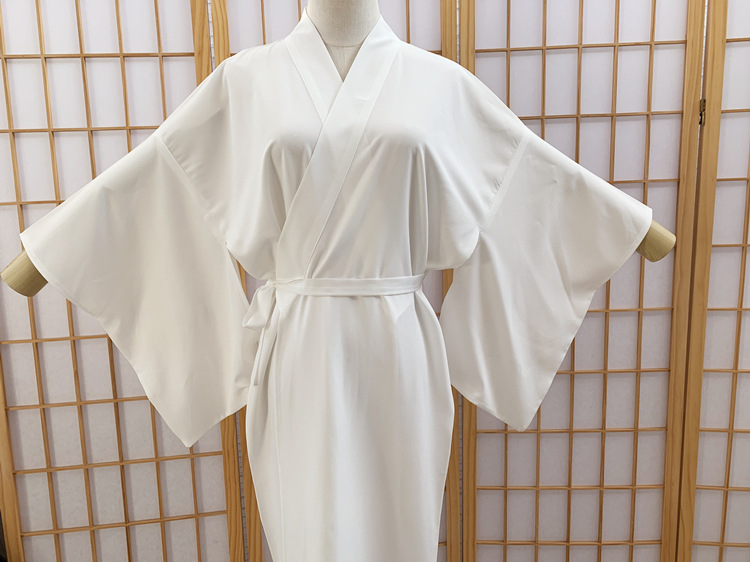 许暮和服浴衣肌襦袢白色内搭羽织日式浴袍日系和风内衬日本拍写真服装