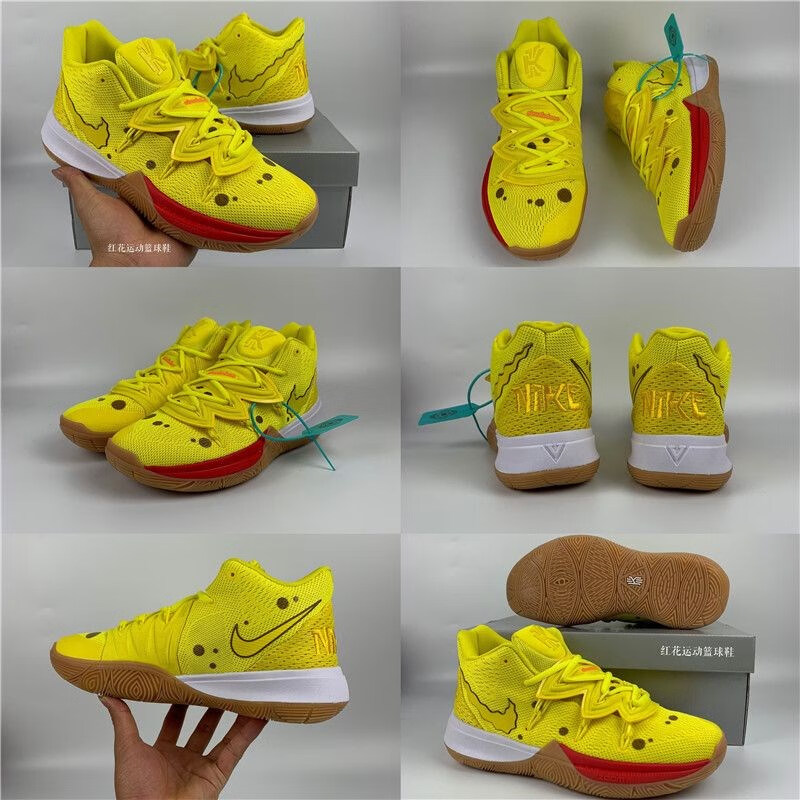 鞋埃及笑脸上帝之眼气垫奶油黑白男女款涂鸦耐磨战靴6 欧文5曼巴精神