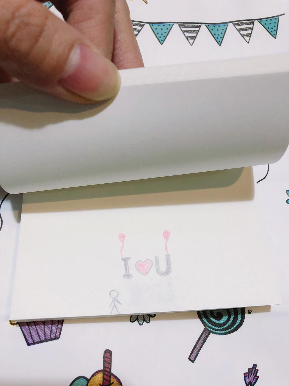 火柴人手翻书动画手翻书连环画纸手翻画火柴人格斗教程动画纸上翻页