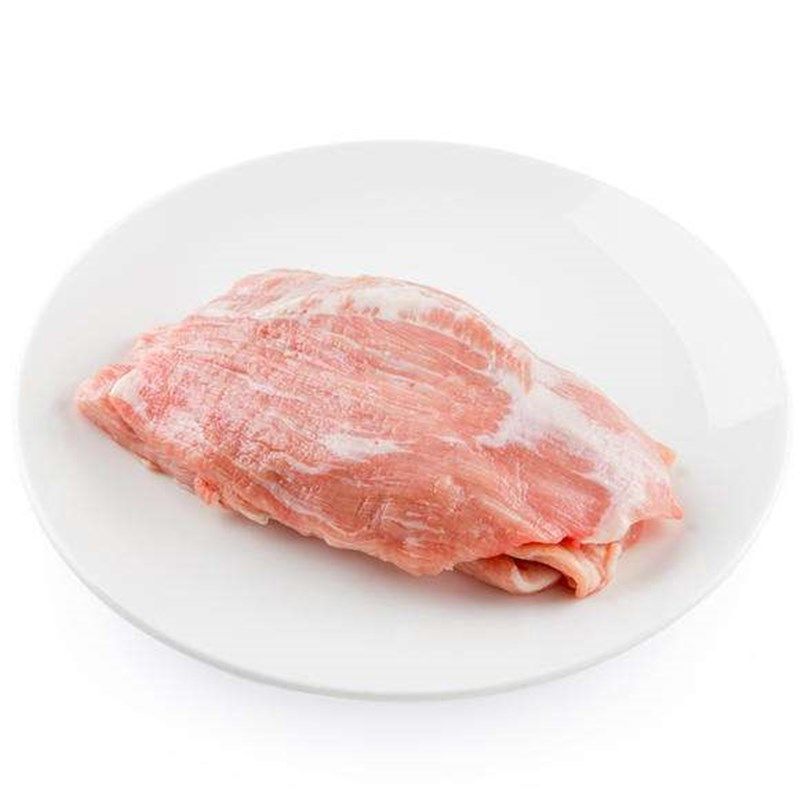 上海可发绿进松板肉腌制猪颈肉烧烤炭烤松颈肉松板肉400g3酒店中西餐