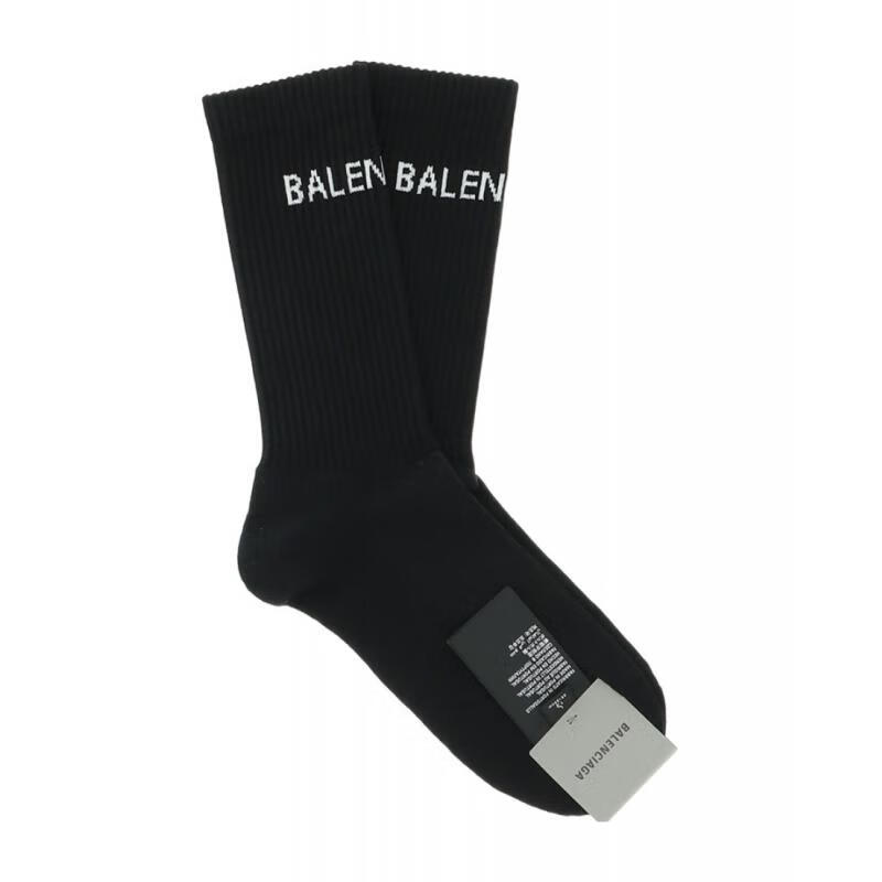 巴黎世家balenciaga 连裤袜男士奢侈品logo标志袜子 1077 l【图片