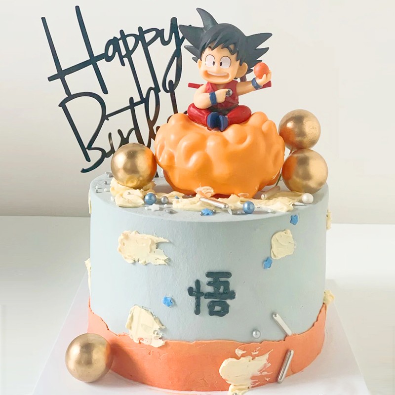 悟空超级赛亚人北京上海深圳广州成都天津西安重庆杭州七龙珠生日蛋糕