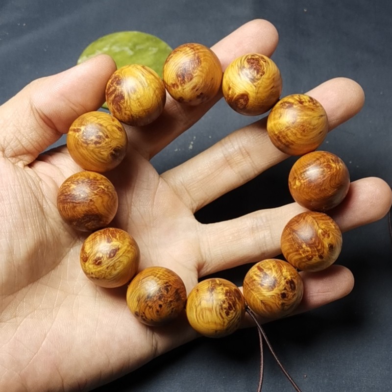 顶盈 太行崖柏稀有蚂蚁腿手串 2.