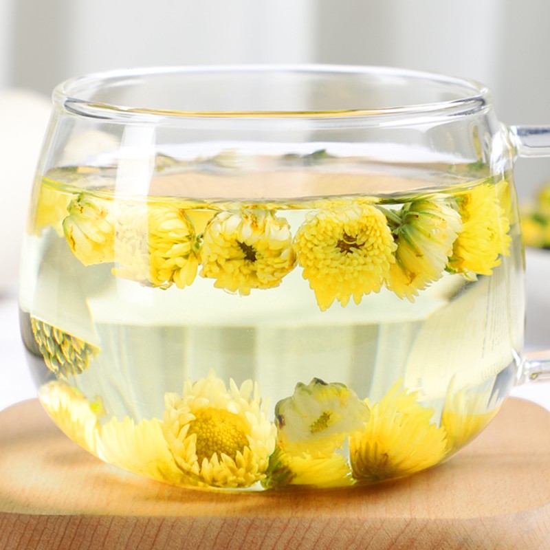 馨诺胎菊花茶陈皮条杭州胎菊新会老陈皮组合型花草茶杭白菊菊花茶陈皮