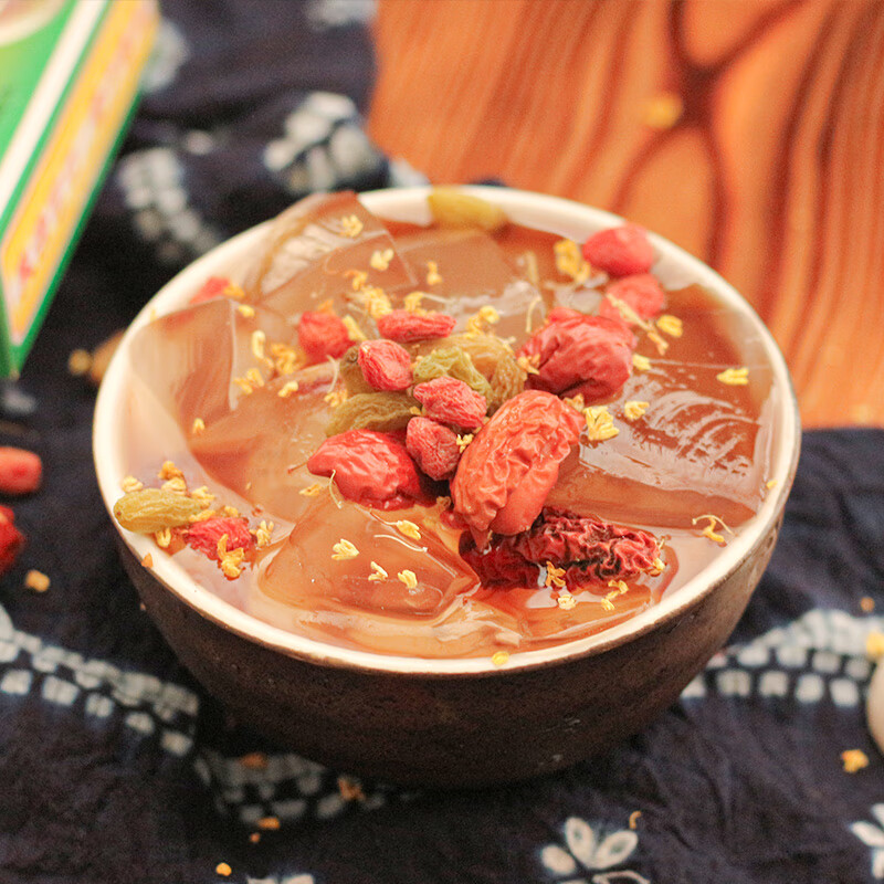 石花菜凉粉 杨师傅青岛老凉粉500g 0脂肪 无蔗糖添加青岛海藻凉粉即食