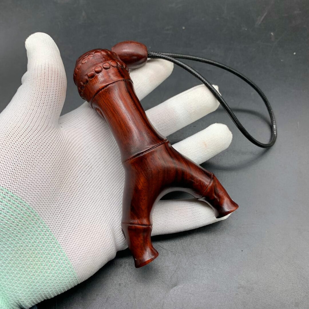 弹弓大全户外竞技比赛专用弓狩猎玩具 紫檀200钢珠5付皮筋胶带一卷