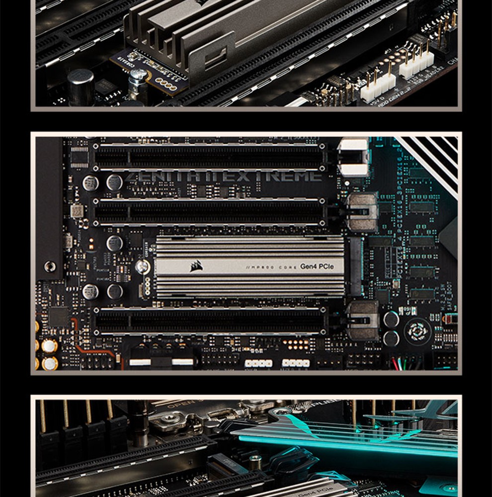 美商海盗船(uscorsair) mp600系列m.2 nvme ssd固态硬盘pci-e 4.