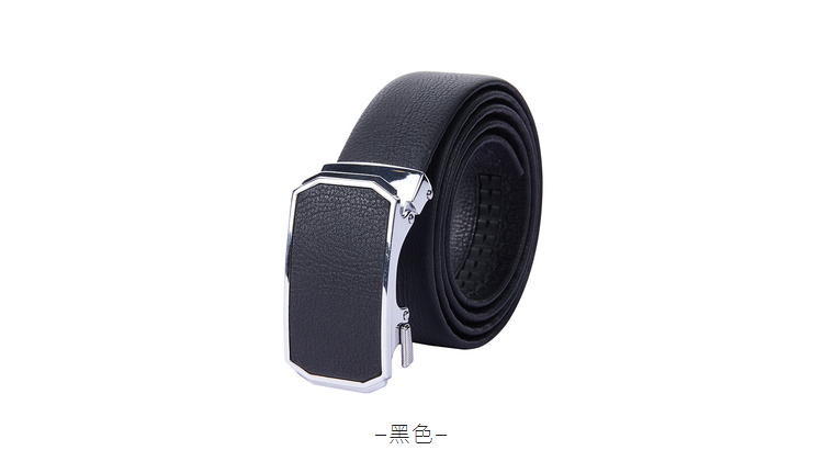 雅戈尔 皮带男 男士皮腰带 男士皮带 自动扣 商场同款 商务休闲 黑色