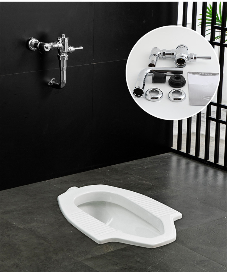 蹲便器蹲坑式cw8rb感应脚踏冲水蹲坑cw7b防溅水四方蹲厕蹲厕蹲便器蹲