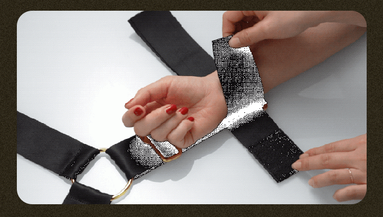 upko夫妻sm床上绑带道具调教束缚成人用品捆绑绳分腿带器 1根绑带加长