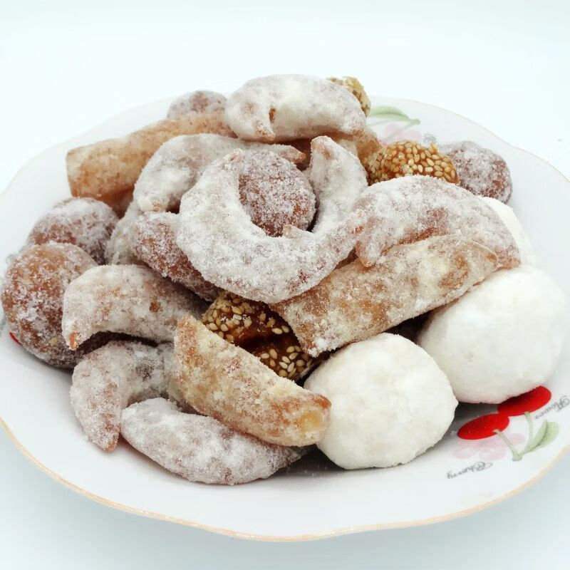 河南特产小吃老式果子怀旧茶点正宗休闲羊角蜜豆角蜜糖角口酥杂果万圣