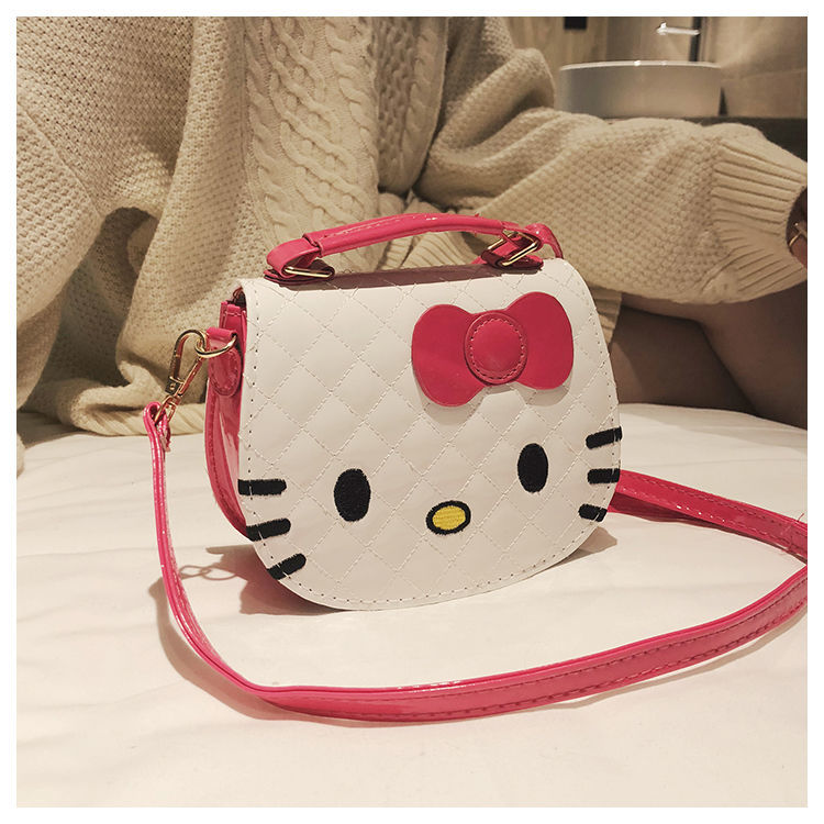 hellokitty童装2021韩版少女儿童包包女童斜挎包时尚公主包可爱卡通单