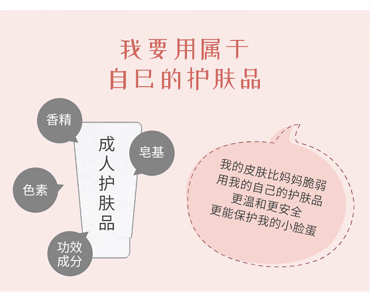 初中生青春期女孩面霜3-6-12-18-20女童学生党脸部护肤品补水保湿滋润控油免洗睡眠霜素颜霜 所有肤质