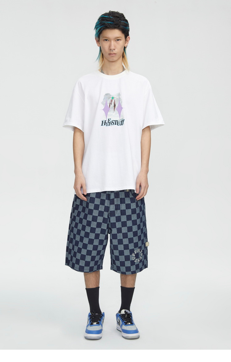 【inxxstreetlab】hypestuff 潮牌21新款情侣宽松休闲印花短袖t恤男女