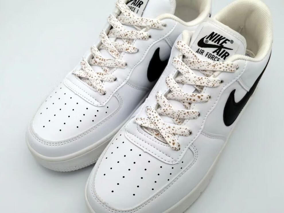 适配耐克nike空军一号af1鞋带乔1鞋带aj1未来之翼黑白金涂鸦繁星泼墨
