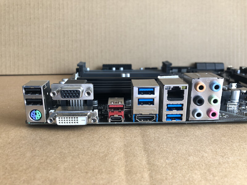 适用二手华硕b250m-kylin 6 7 9代处理器m2固态 9100f 9400f主板套装