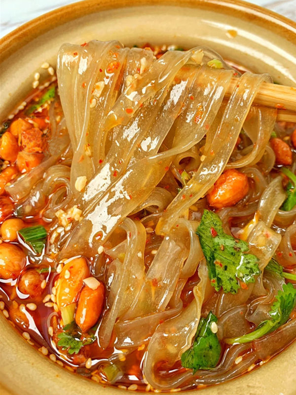 酸辣粉宽粉正宗纯红薯粉宽粉大桶178克整箱批发懒人速食158克细粉6桶