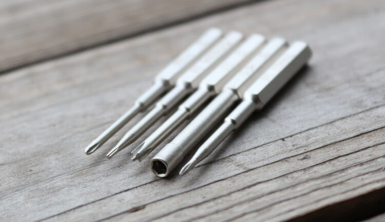 适用苹果6 7 8 x手机螺丝刀批头刀头y0.6 中板2.5套筒十字1.5 五星0.