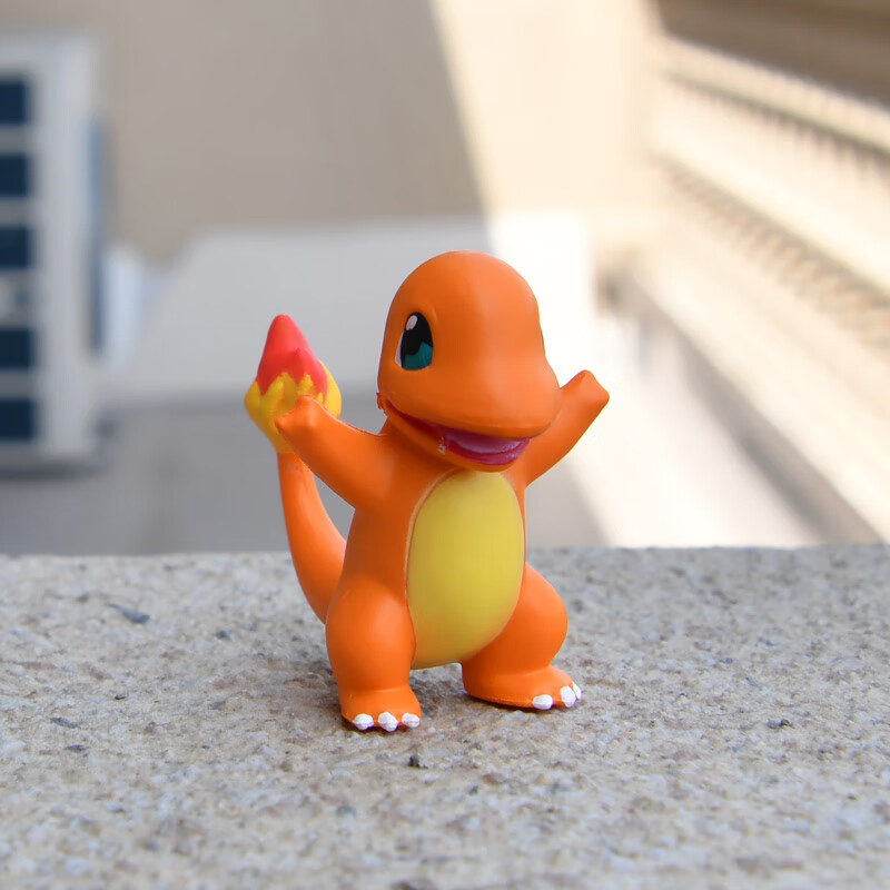 手办喷火龙宠物模型小火龙火恐龙黑色公仔摆件玩具盲盒宝可梦精灵