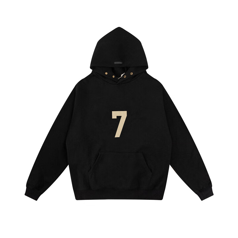 澳颜莱fog fear of god 第七季数字7植绒卫衣男女高街嘻哈宽松秋冬连